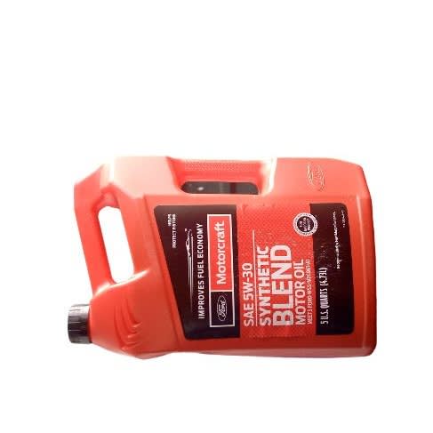 5W-30 Made In Usa Synthetic Blend Engine Oil With Volume Of 5 Us Quarts/4.73L