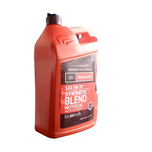 5W-30 Made In Usa Synthetic Blend Engine Oil With Volume Of 5 Us Quarts/4.73L