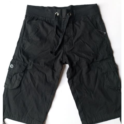 Boys Cargo Short - Black