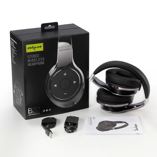 3d Bass Stereo Over-ear Headphone With Active Noise Cancellation