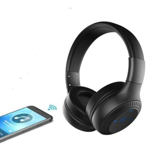Wireless Bass Bluetooth Headphone - Black