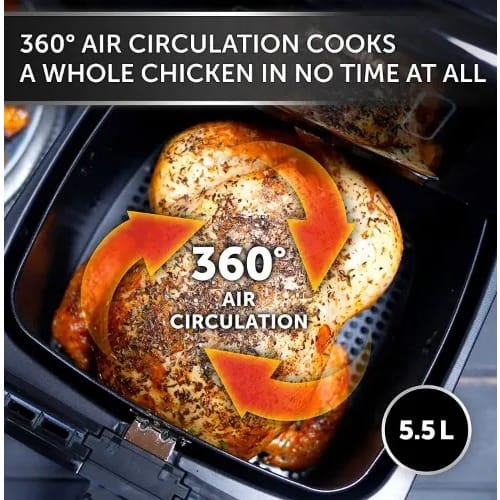 Digital Air Fryer Oven - 5.5L - 1700W