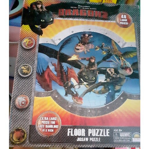 How To Train Your Dragon Puzzle 48 Pcs