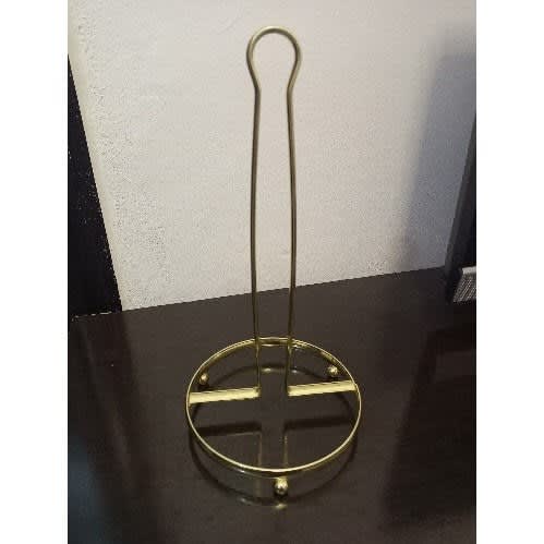 Kitchen Tissue Paper Holder  - Gold