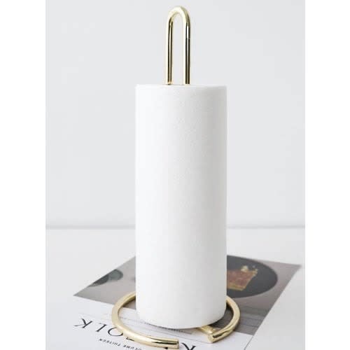 Kitchen Tissue Paper Holder  - Gold