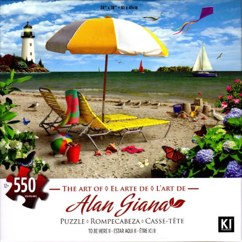 Alan Giana 550 Piece Puzzle – To Be Here Ii
