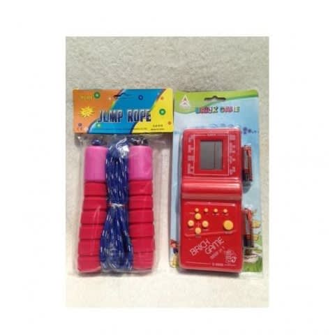 Skipping Rope And Brick Game