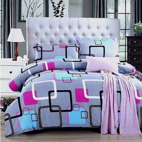 Colourful Bedsheet With Pillowcases