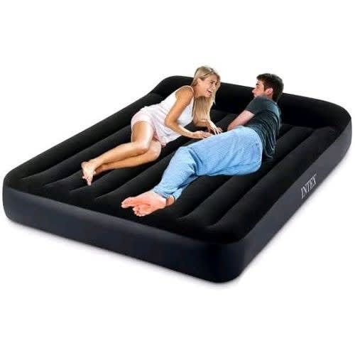 Inflatable Pillow Rest Airbed For 2 With Pump