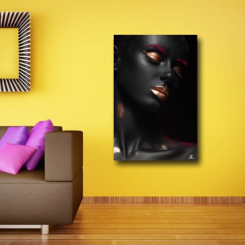 Make Up Art Wall Canvas 26x16 inches