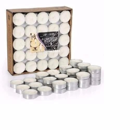 Scented Tealight Candle - 50pcs Set
