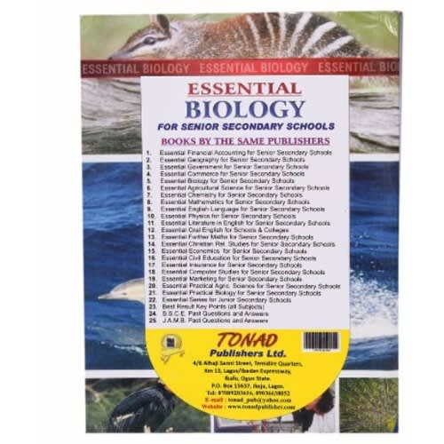 Essential Biology For Senior Secondary Schools - M. C. Michael