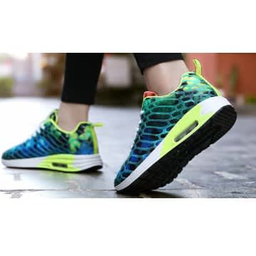 Unisex Sports Sneakers - Green