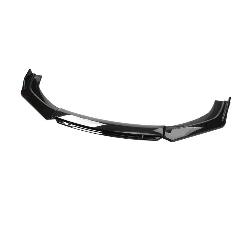 Car Universal Front Shovel Gloss Car Front Bumper Lip Body Kit Front Under Lips Diffuser Spoiler Car Accessories Auto Parts