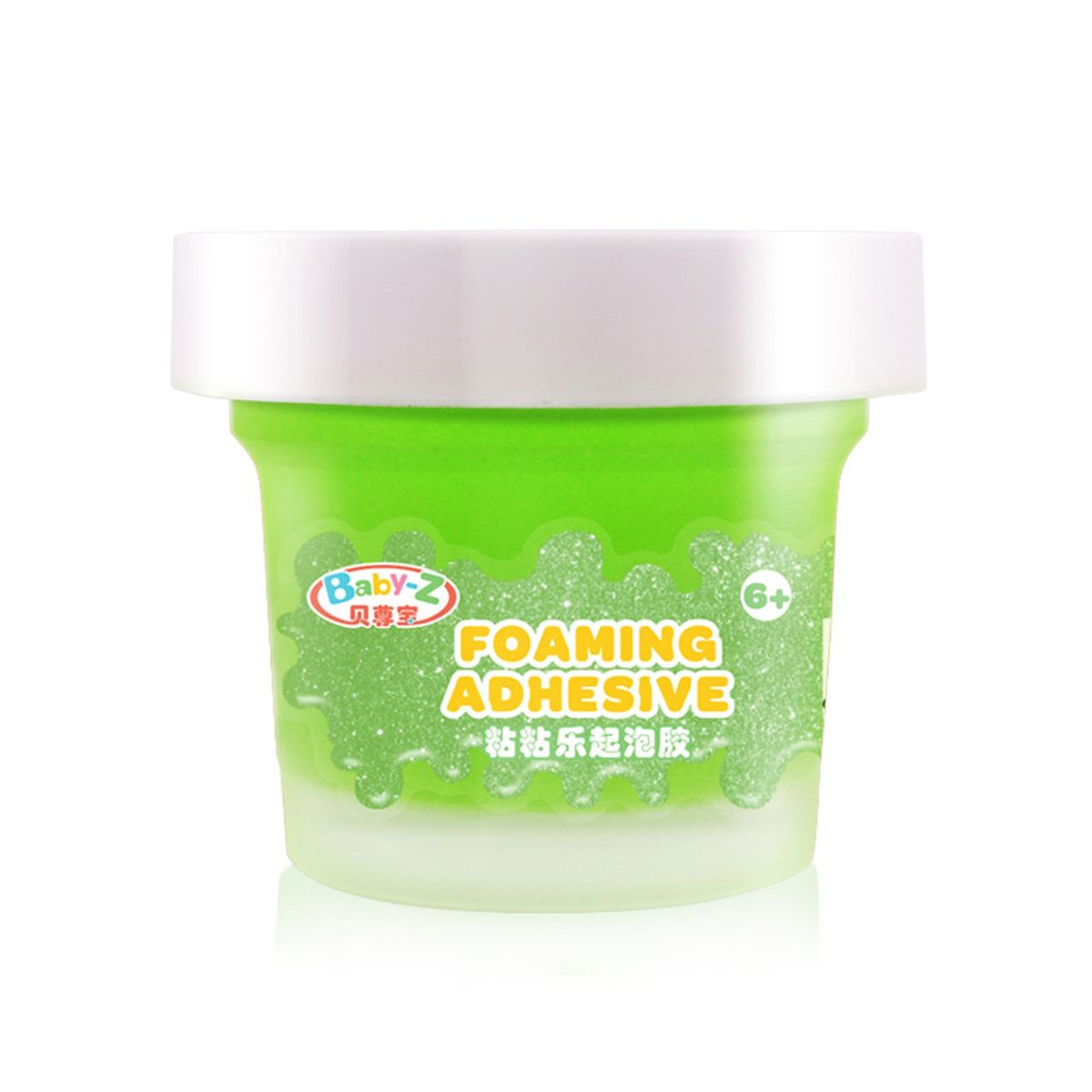 1 Box Slime Toy Colored Clay DIY Slimes Butterfly Kit Green