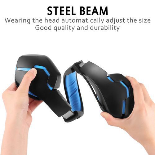 J10 Gaming Headset With Microphone LED Light For Xbox One, PS4, PC Computer, PS Vita, IOS Device, Android Device