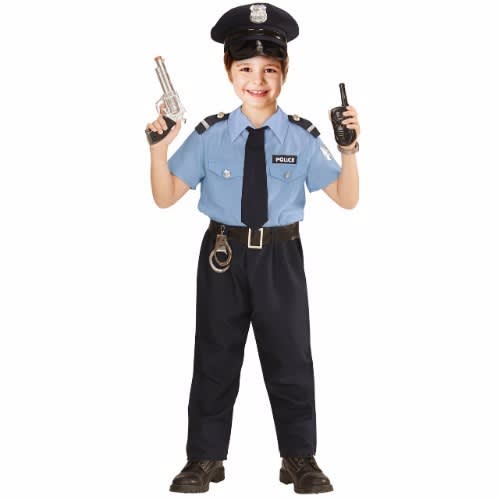 Kid's Police Dress Up Costume - Unisex