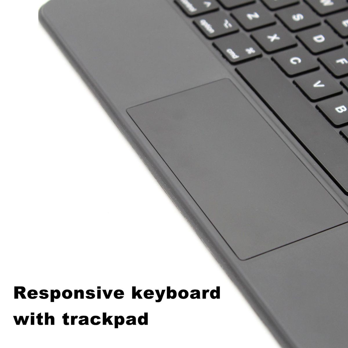 Magic Keyboard Multi-functional Trackpad Backlit Wireless BT Connection Long Battery Life Full Protection Suitable for 12.9 inch iPad Keyboard