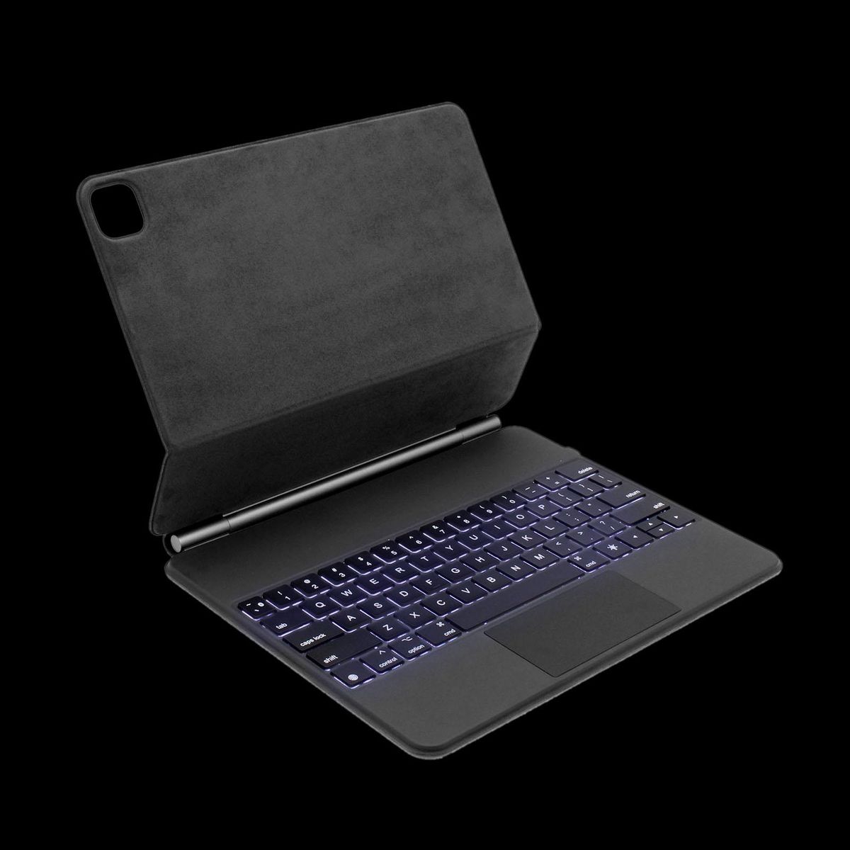 Magic Keyboard Multi-functional Trackpad Backlit Wireless BT Connection Long Battery Life Full Protection Suitable for 12.9 inch iPad Keyboard