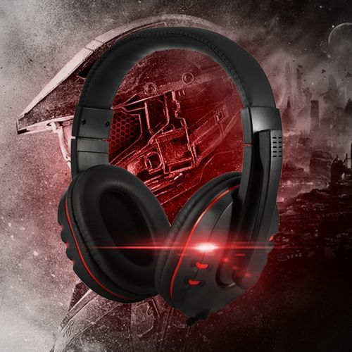 New Wired Headset Headphone Earphone Microphone For PS3 Gaming PC Chat BDZ
