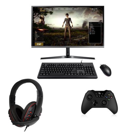 New Wired Headset Headphone Earphone Microphone For PS3 Gaming PC Chat BDZ