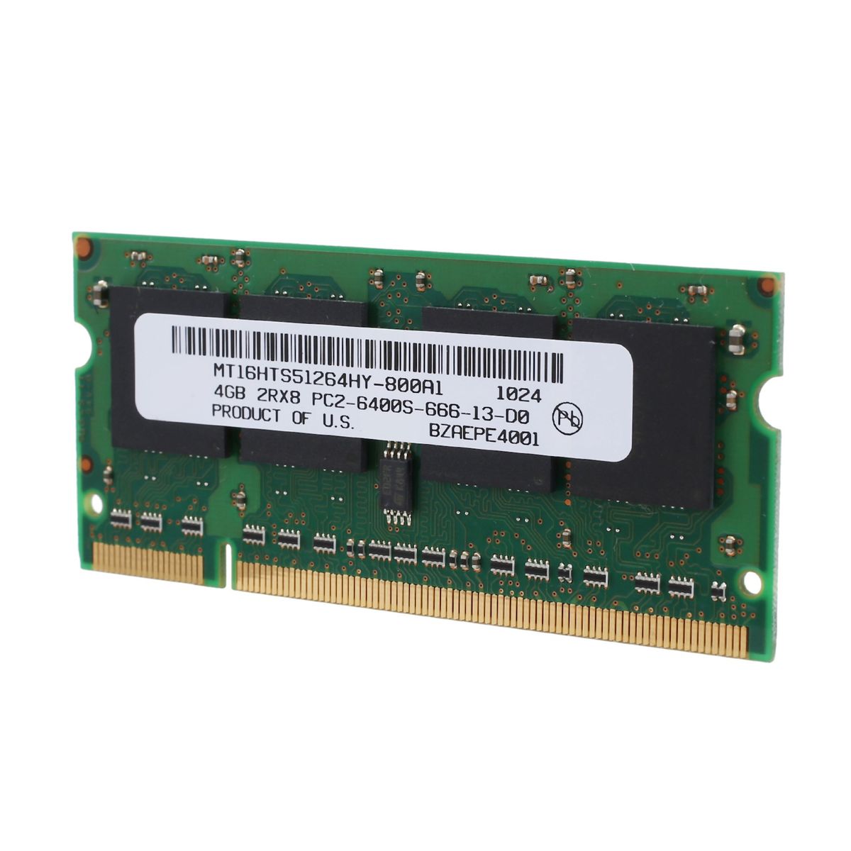 4GB DDR2 Laptop Ram 800Mhz PC2 6400 SODIMM 2RX8 200 Pins
