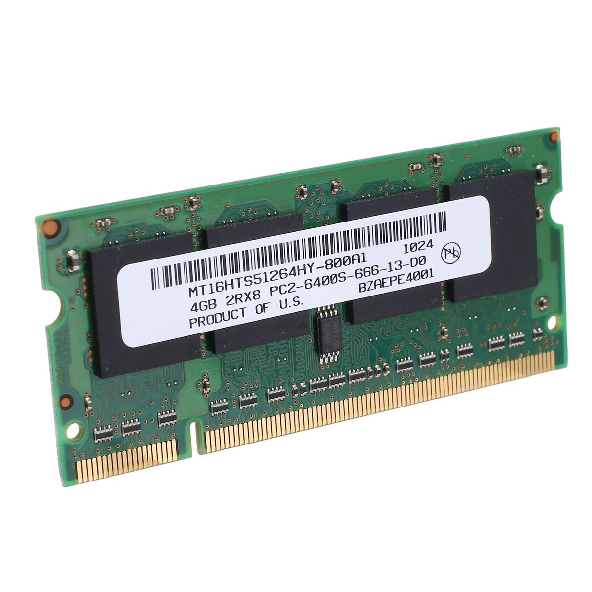 4GB DDR2 Laptop Ram 800Mhz PC2 6400 SODIMM 2RX8 200 Pins