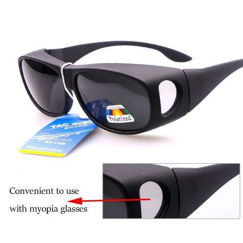 High-definition Polarized Night Vision Driving Glasses Grey Lens