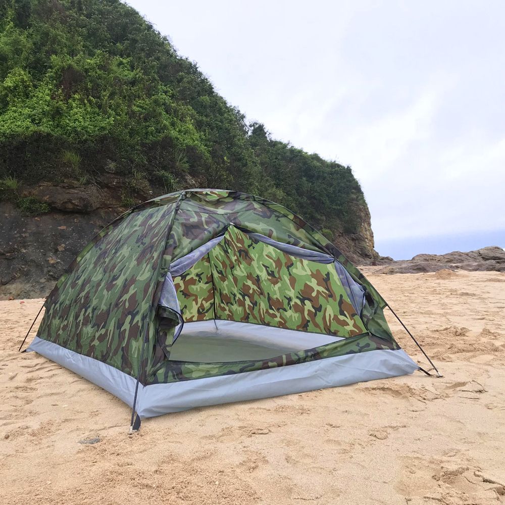 TOMSHOO Camping Tent For 2 Person Single Layer Outdoor