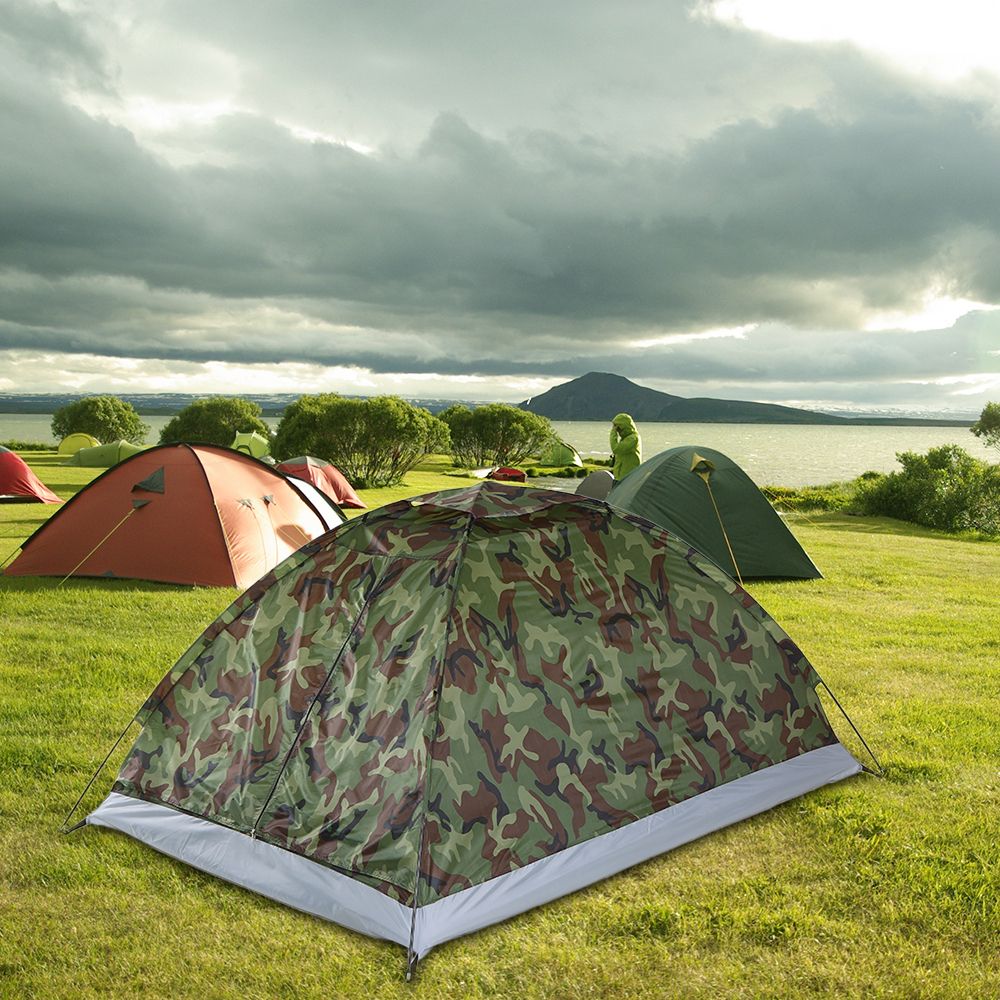 TOMSHOO Camping Tent For 2 Person Single Layer Outdoor