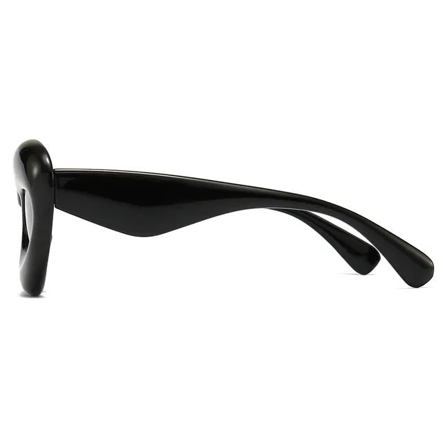 New Unique Trendy Candy Color Lip Shape Cat Eye Women Sunglasses