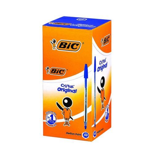 50 Pieces -Bic Cristal Pen - 