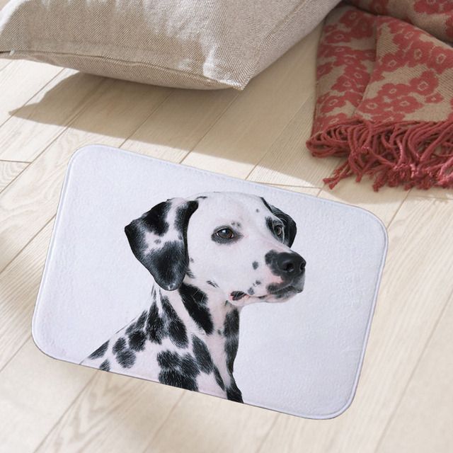Dalmatian Dog Printed 40x60cm Floor Mat Hallway Do