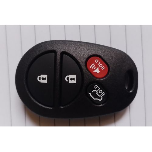 4Button Toyota Siena Car Keyshell