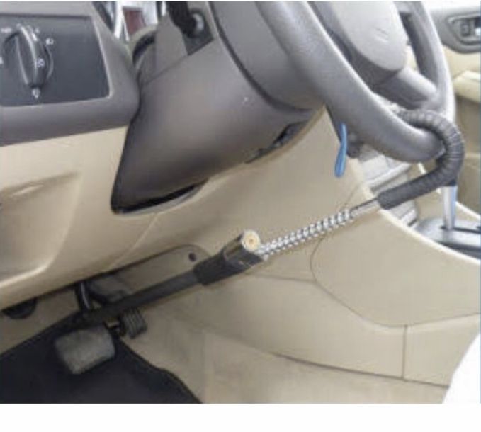 Anti Theft Car Steering And Pedal Lock