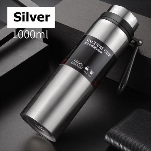 Stainless Steel Travel Flask Thermal Hot/cold (silver)