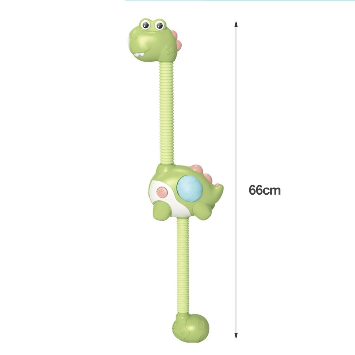 Dinosaur Shaped Shower Toy Dinospray Electric Baby Bath for Toddlers Green