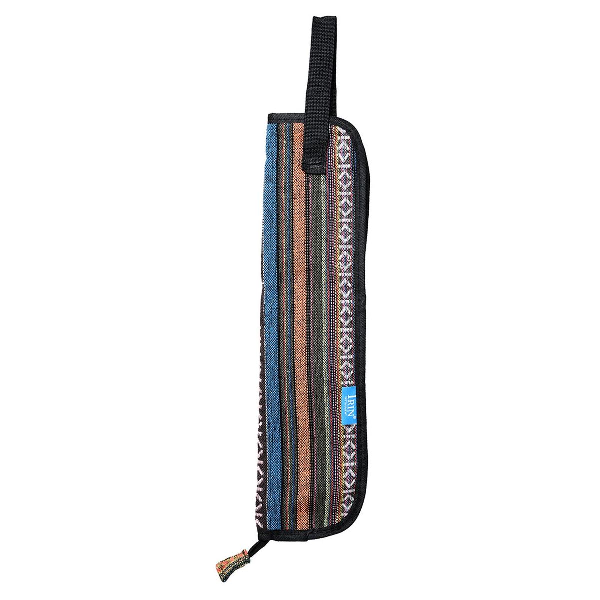Ethnic Pattern Drumsticks Bag Holder W/ Floor Tom Hooks Drum Stick Gig