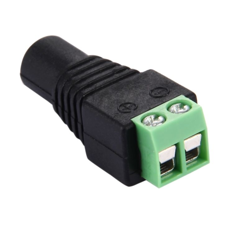 10 PCS Female 2.1x5.5mm Connector Plug For LED Strip Light