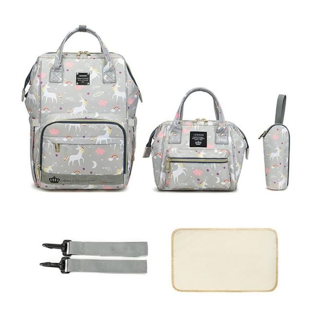 Diaper Bag 3PCS/Set Backpack Travel Bag Large Capacity Handbag