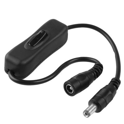 5.5 X 2.1mm 30cm DC Power Extension Connector Cable