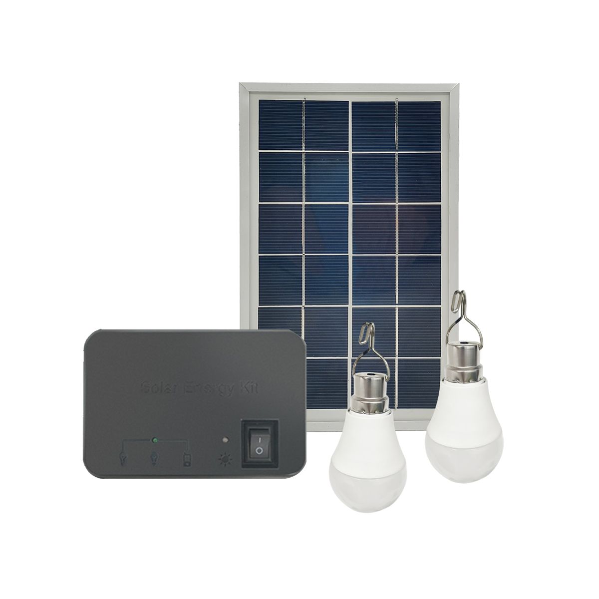 Camping Solar Panel Light 2  Set Solar Charger Energy Saving Solar Light Outdoor Indoor Rechargeable LED LightA