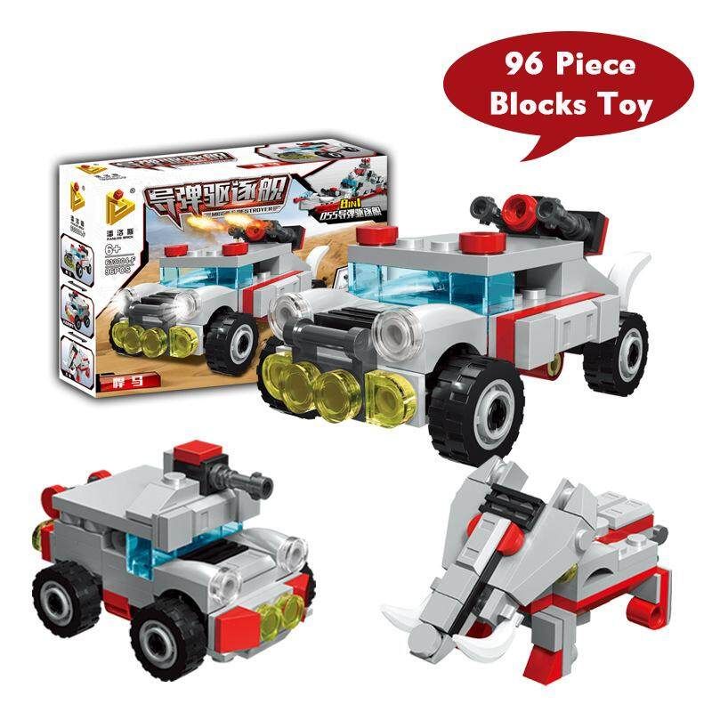 Blocks Toy For Kids, 96 Piece Building Blocks / Screw Toy For 5, 6, 7, 8+ Year Old Educational Birthday / Christmas Toy