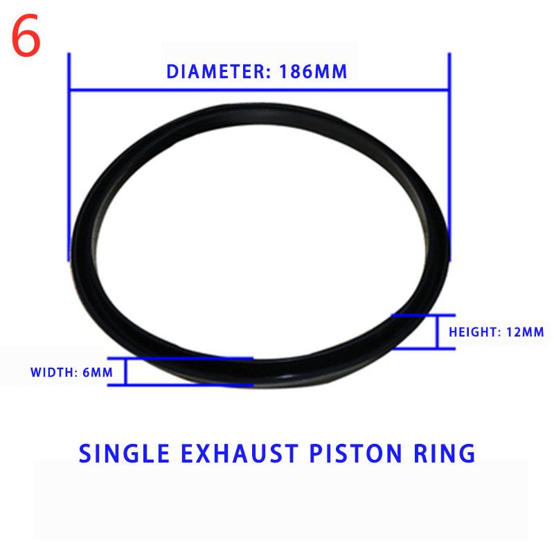 Tire Raking Machine Tire Remover Accessories Large Cylinder Oil Seal Ring Soft Dust Seal Ring