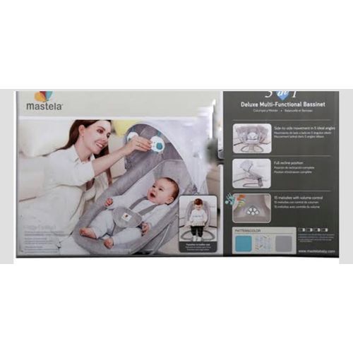 3-in-1 Deluxe Multi-Functional Bassinet/Swing