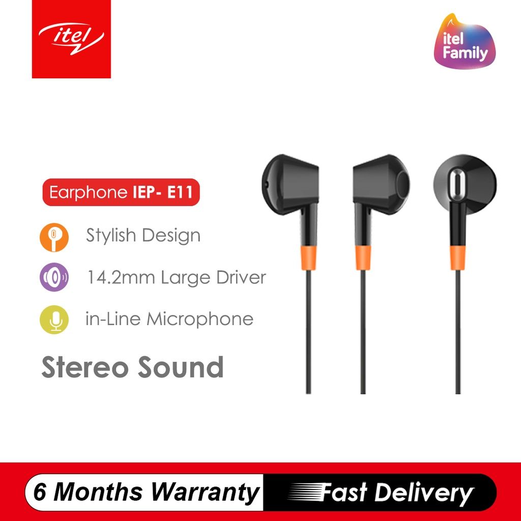 IEP-11 Wired Earphones For Smart Phone 3.5mm Headset