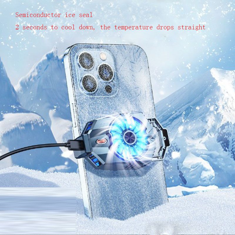 Phone Cooler Semi-Conductor Cellphone Radiator Cooling Case