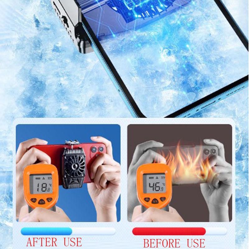 Phone Cooler Semi-Conductor Cellphone Radiator Cooling Case
