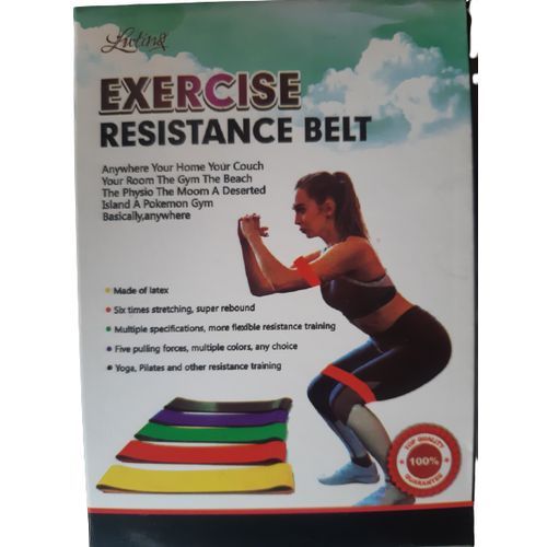 5 Pieces Workout Resistance Bands For Fitness And  Exercise
