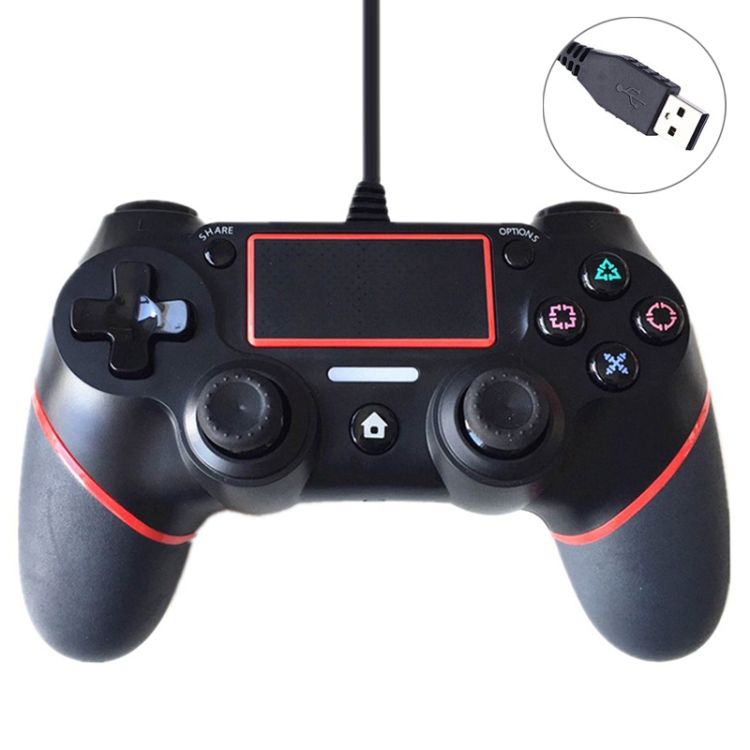 Wired Game Controller For Sony Playstation PS4